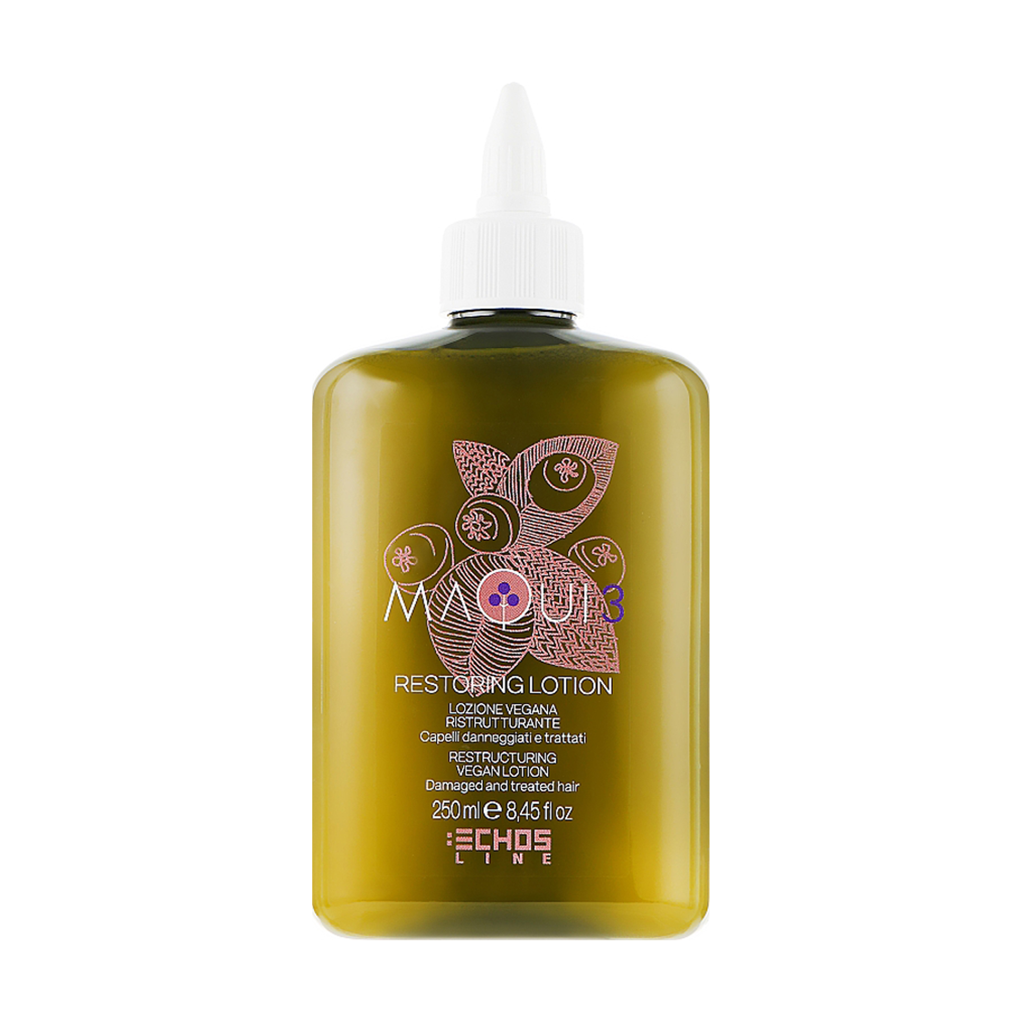 Відновлювальний лосьйон Echosline Maqui 3 Restoring Lotion для пошкодженого волосся, 250 мл
